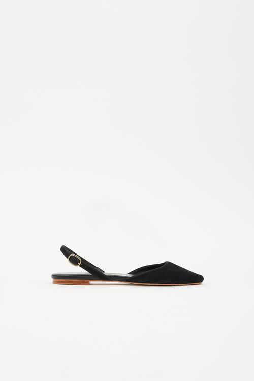 Dôen Suede Slingback Flat