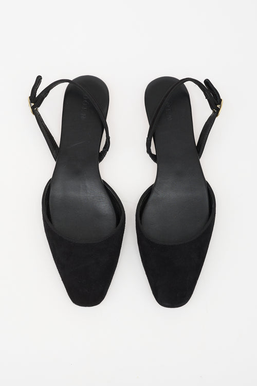 Dôen Suede Slingback Flat