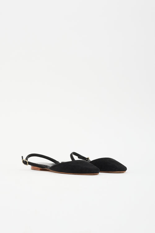 Dôen Suede Slingback Flat