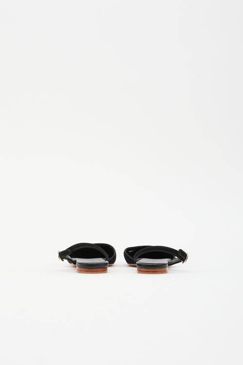 Dôen Suede Slingback Flat