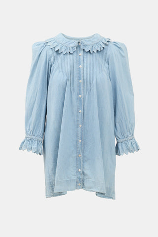 Dôen Wing Ruffle Dress