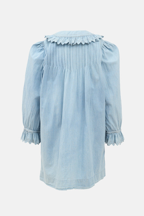 Dôen Wing Ruffle Dress