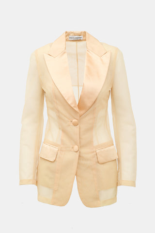 Dolce & Gabbana SS 1995 Peak Lapel Blazer