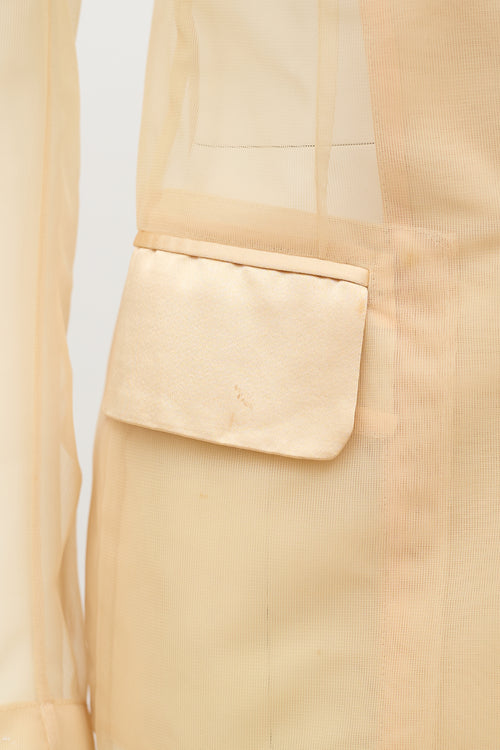 Dolce & Gabbana SS 1995 Peak Lapel Blazer