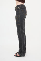 Dolce & Gabbana 2003 Layered Pocket Jeans