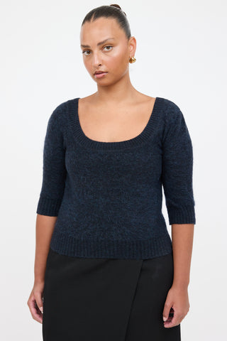 Dolce & Gabbana Mohair Knit Sweater