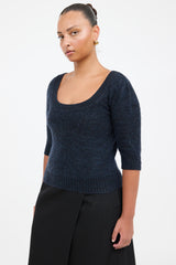 Dolce & Gabbana Mohair Knit Sweater