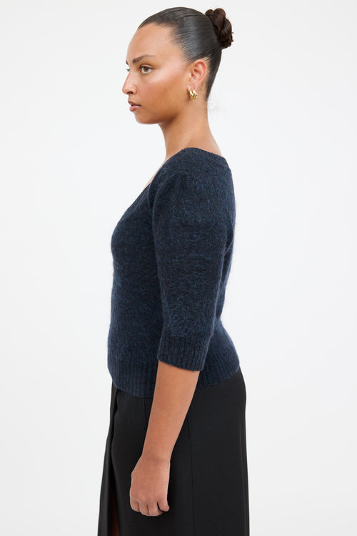 Dolce & Gabbana Mohair Knit Sweater