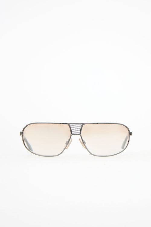 Dolce & Gabbana 2136 Mesh Aviator Sunglasses