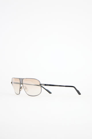 Dolce & Gabbana 2136 Mesh Aviator Sunglasses