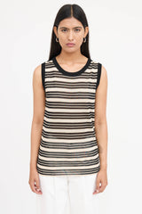 Dolce & Gabbana Knit Stripe Top