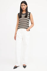 Dolce & Gabbana Knit Stripe Top