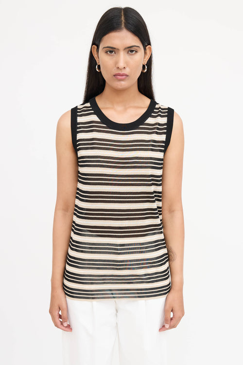 Dolce & Gabbana Knit Stripe Top