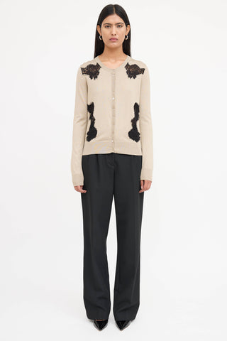 Dolce & Gabbana Silk Lace Cardigan