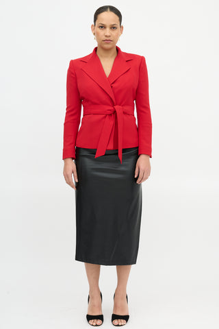 Dolce & Gabbana Belted Jacket