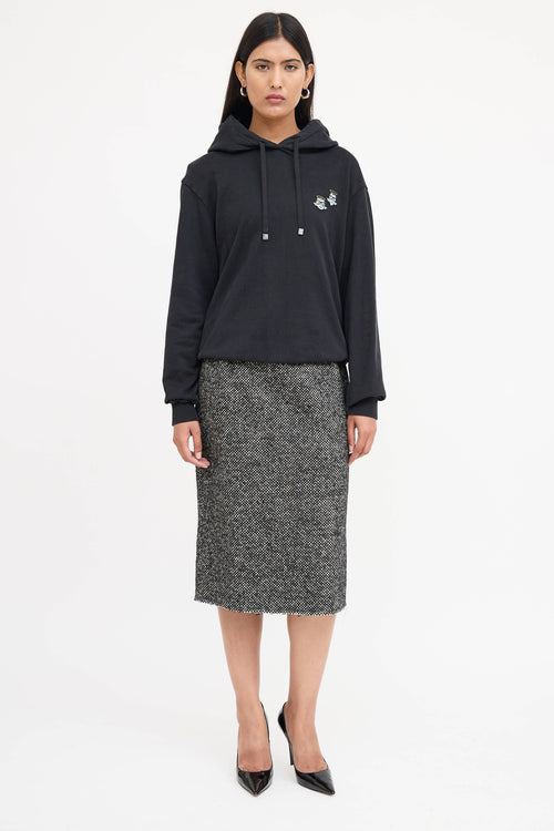 Dolce & Gabbana Cotton Embroidered Hoodie