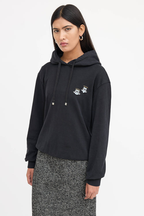 Dolce & Gabbana Cotton Embroidered Hoodie