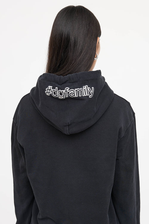 Dolce & Gabbana Cotton Embroidered Hoodie
