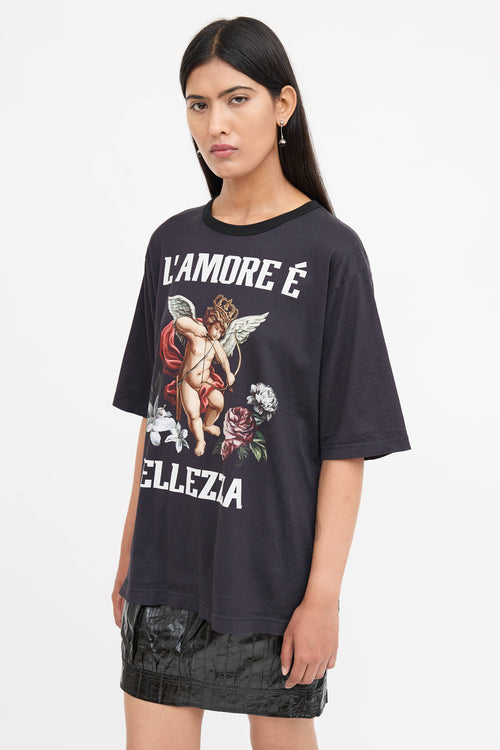 Dolce & Gabbana Cotton Graphic T-Shirt