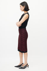 Dolce & Gabbana Black Lace Top