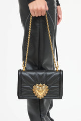 Dolce & Gabbana Quilted Medium Devotion Bag