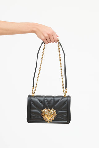 Dolce & Gabbana Quilted Medium Devotion Bag