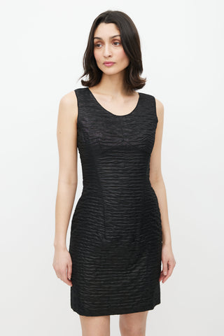Dolce & Gabbana Black Metallic Dress