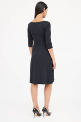 Dolce & Gabbana Half Sleeve Corset Dress