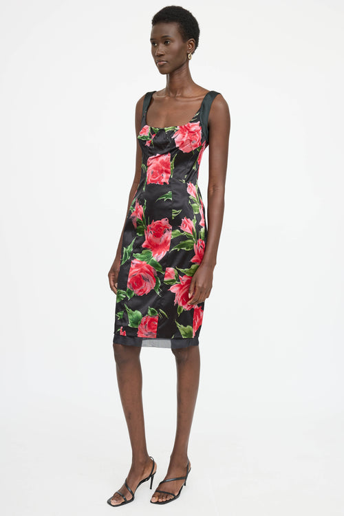 Dolce & Gabbana Floral Sleeveless Dress