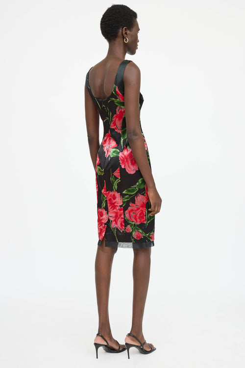 Dolce & Gabbana Floral Sleeveless Dress