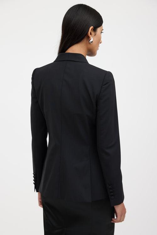 Dolce & Gabbana Shawl Single Breasted Blazer