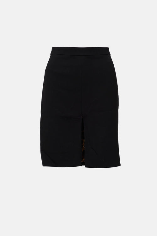 Wool Pencil Skirt