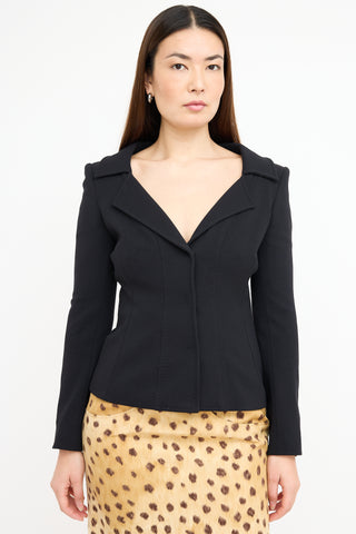 Dolce & Gabbana Black Tailored Blazer