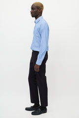Dolce & Gabbana Blue & White Stripe Shirt