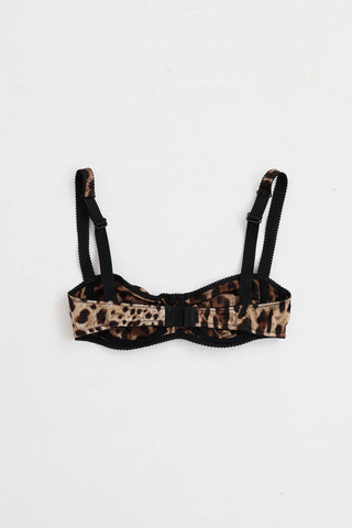 Dolce & Gabbana Printed Bra