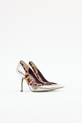Dolce & Gabbana Studded Hair Pump