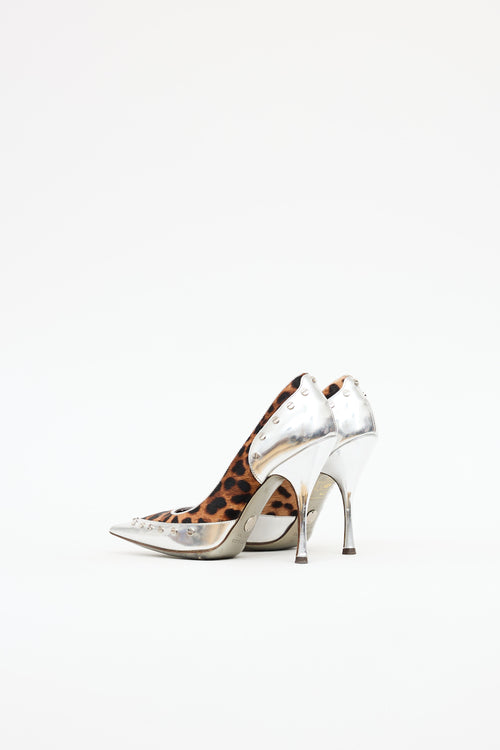Dolce & Gabbana Studded Hair Pump