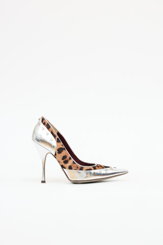 Dolce & Gabbana Studded Hair Pump