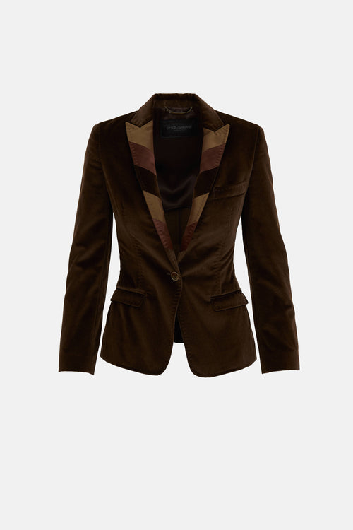 Velvet Blazer