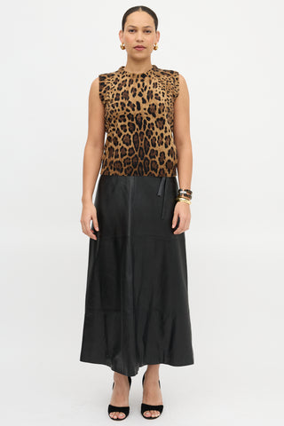 Dolce & Gabbana Cashmere Patterned Vest