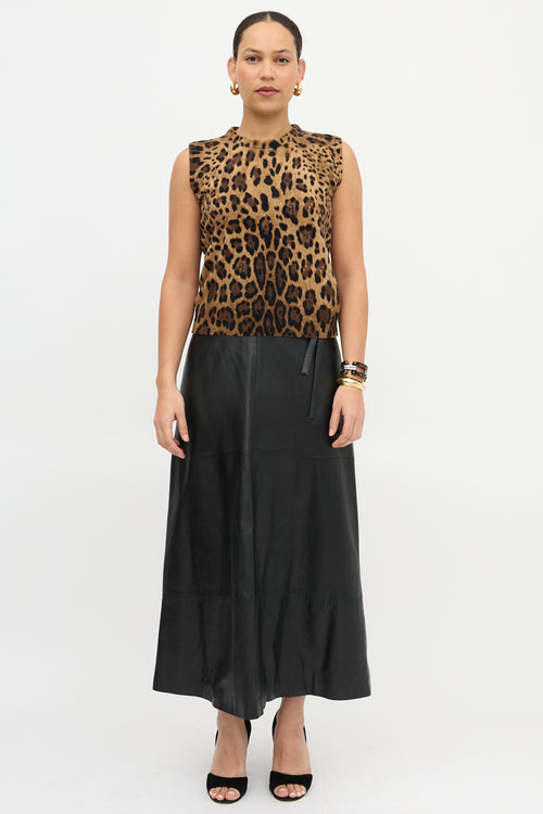 Dolce & Gabbana Cashmere Patterned Vest