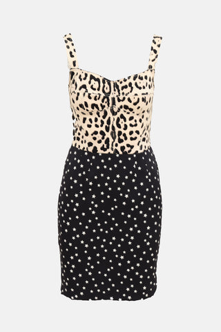 Dolce & Gabbana Silk Patterned Dress
