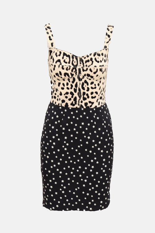 Dolce & Gabbana Silk Patterned Dress