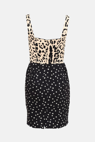 Dolce & Gabbana Silk Patterned Dress