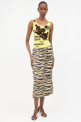 Dolce & Gabbana D&G Crochet Flower Tank Top