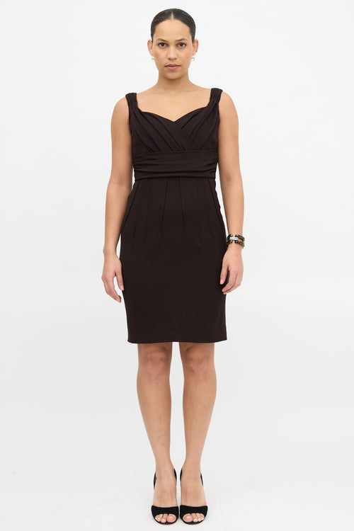 Dolce & Gabbana Draped A-Line Dress