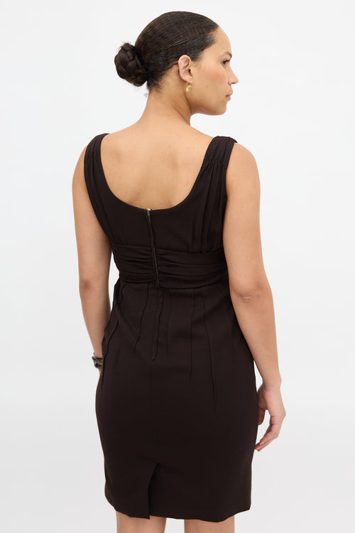 Dolce & Gabbana Draped A-Line Dress