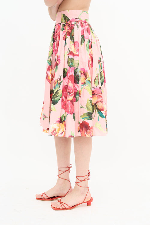Dolce & Gabbana Floral Skirt