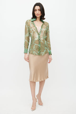 Dolce & Gabbana SS 2000 'Mix & Match' Paisley Shirt