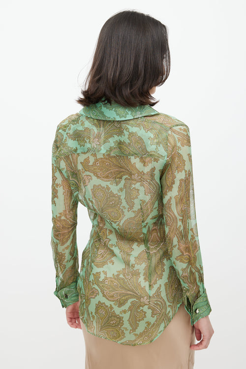 Dolce & Gabbana SS 2000 'Mix & Match' Paisley Shirt